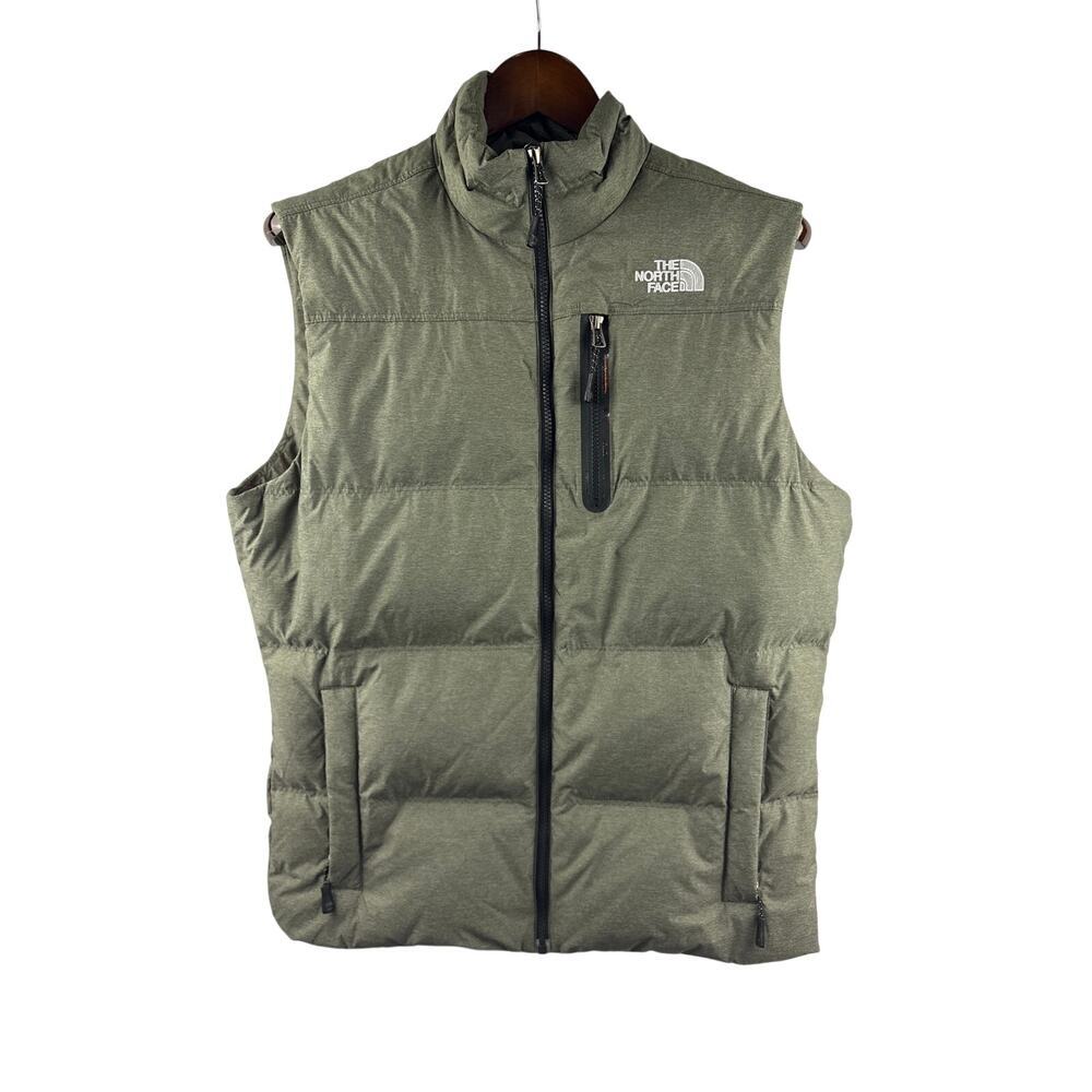 Unisex The North Face Army Green Puffer Vest